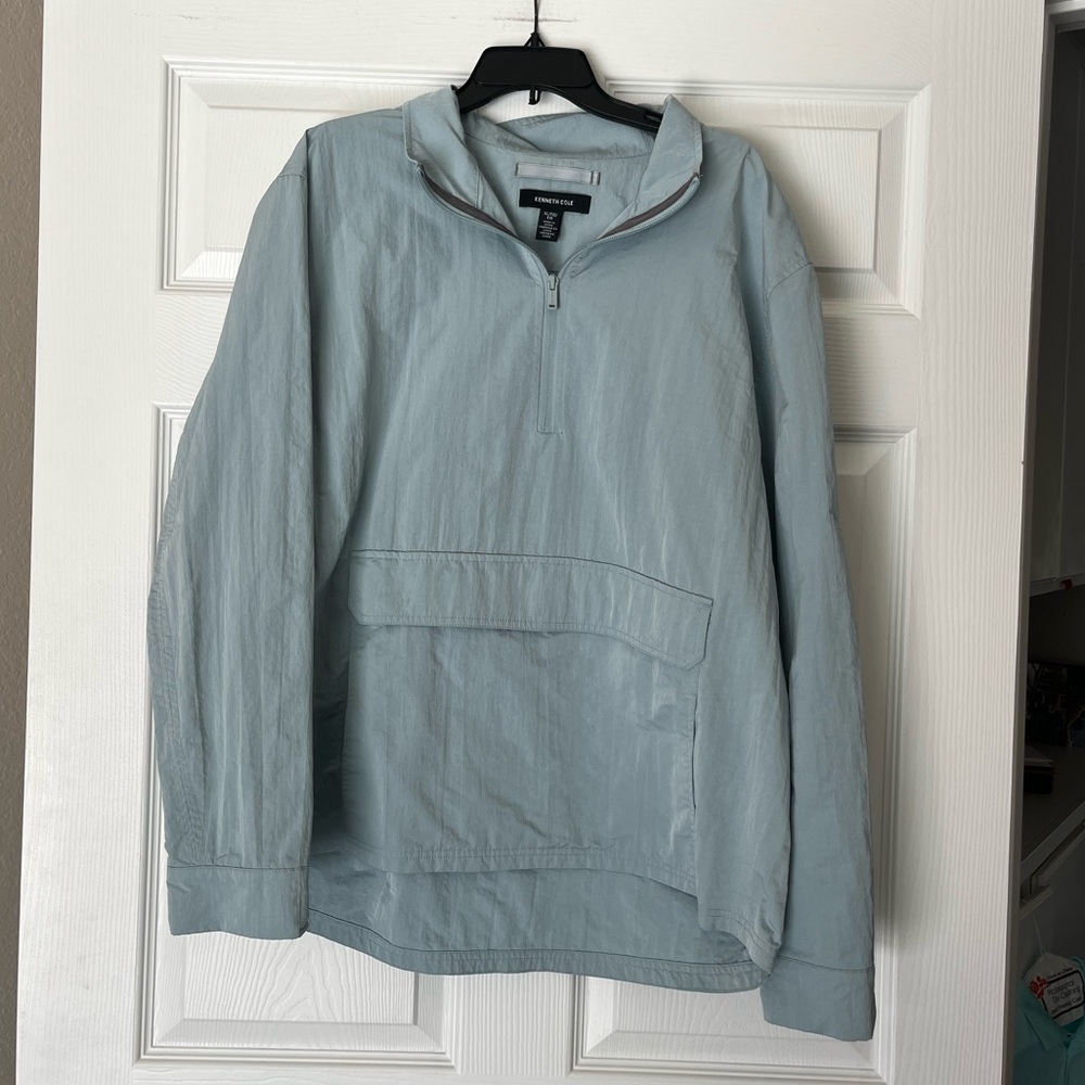 Kenneth Cole Quarter-Zip Windbreaker